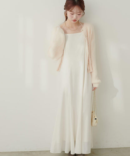 〈mizu〉多功能蝴蝶結美人魚連衣裙