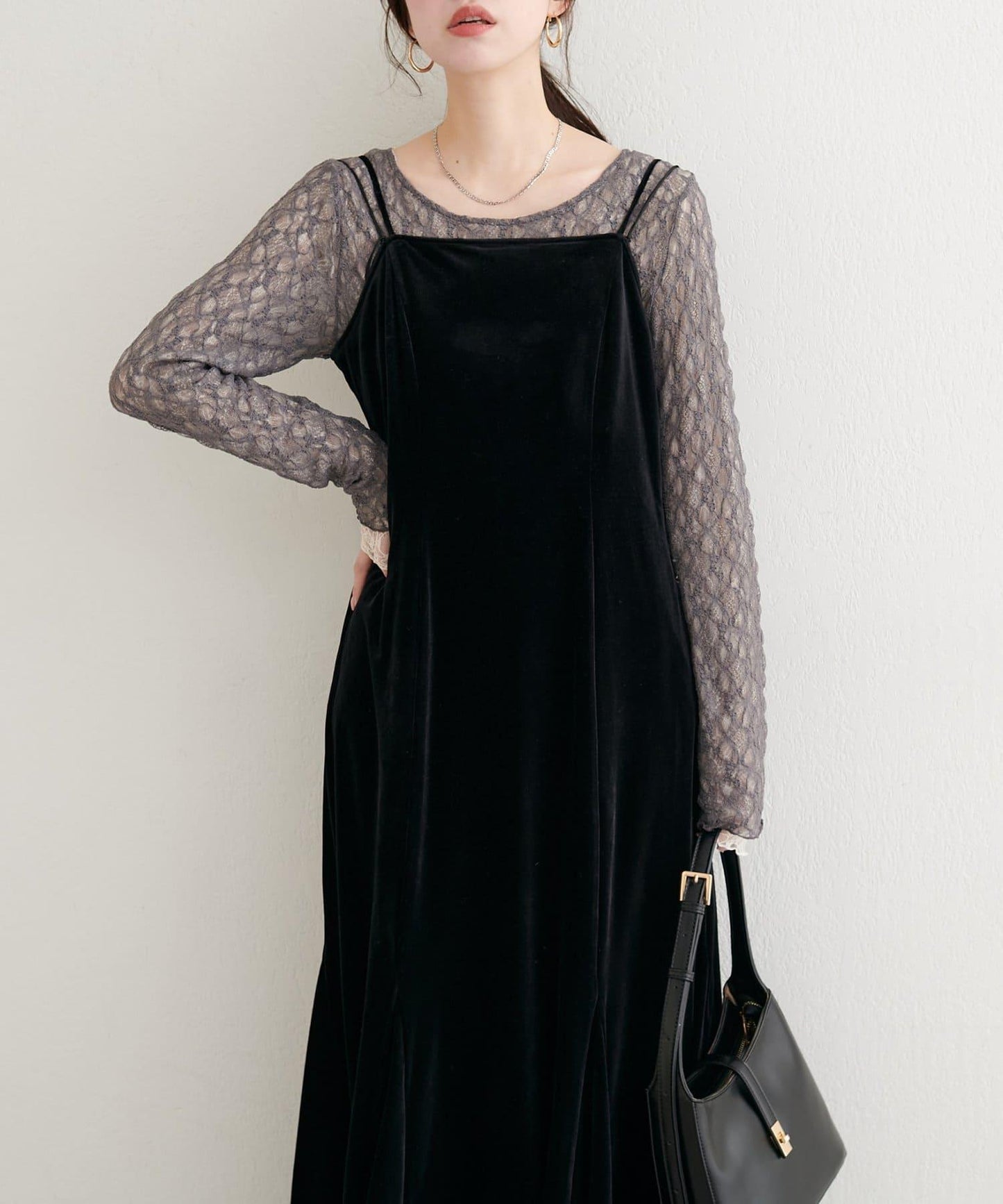 〈mizu〉多功能蝴蝶結美人魚連衣裙