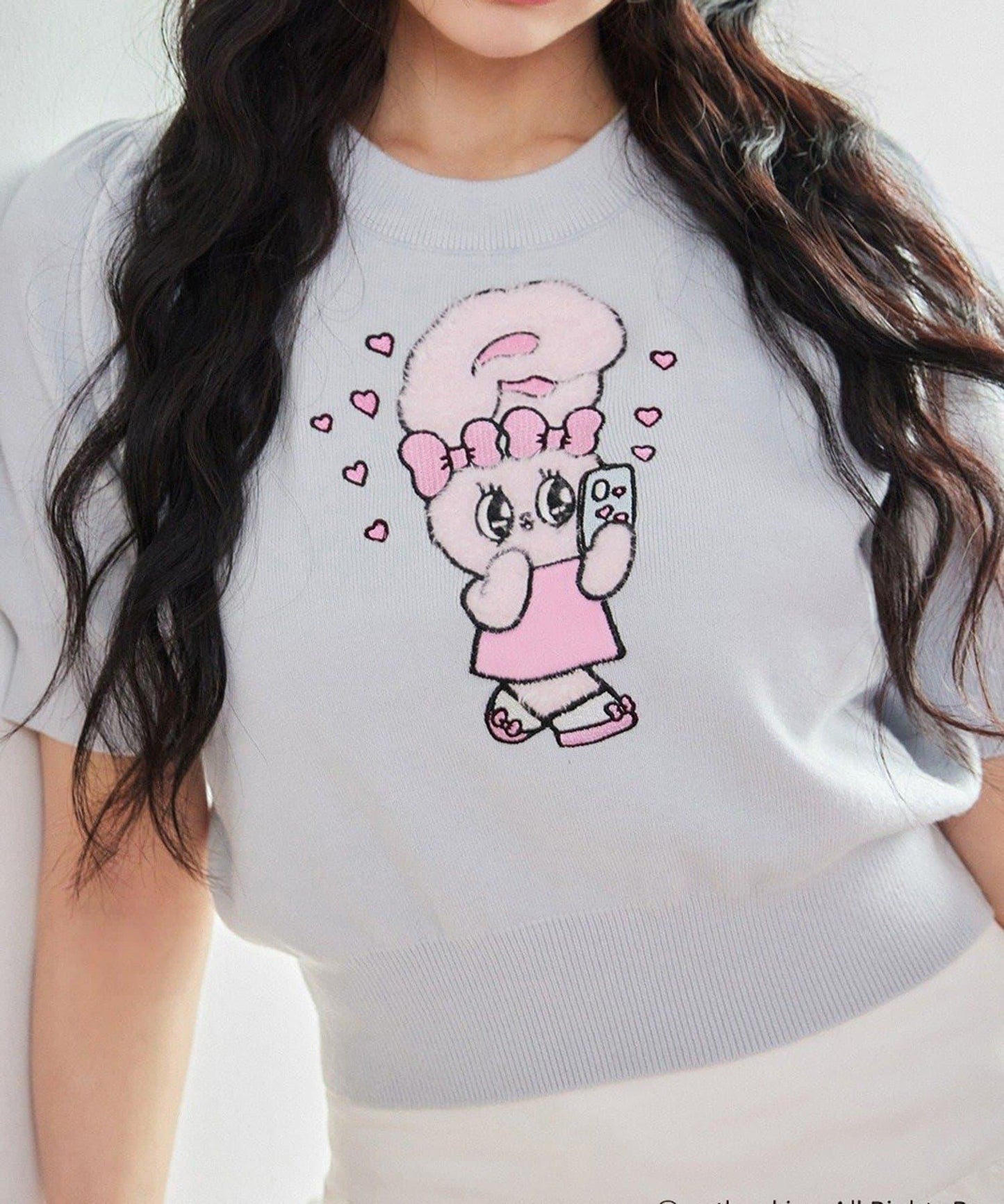 【one after another】西班牙風格短袖針織衫