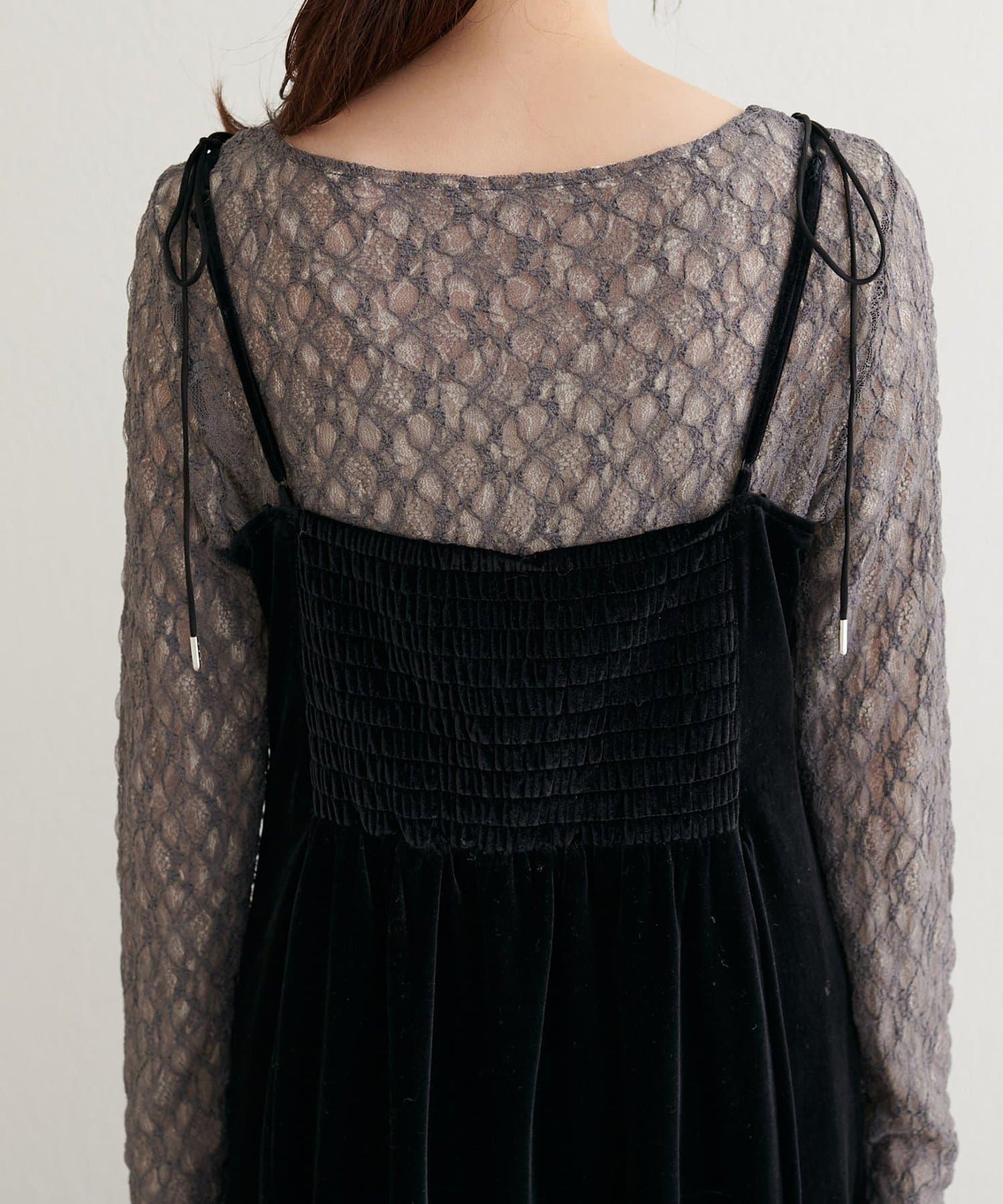 〈mizu〉多功能蝴蝶結美人魚連衣裙