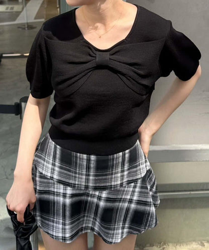 【RMAF】格子迷你半身裙褲