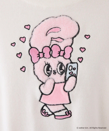 【one after another】西班牙風格短袖針織衫