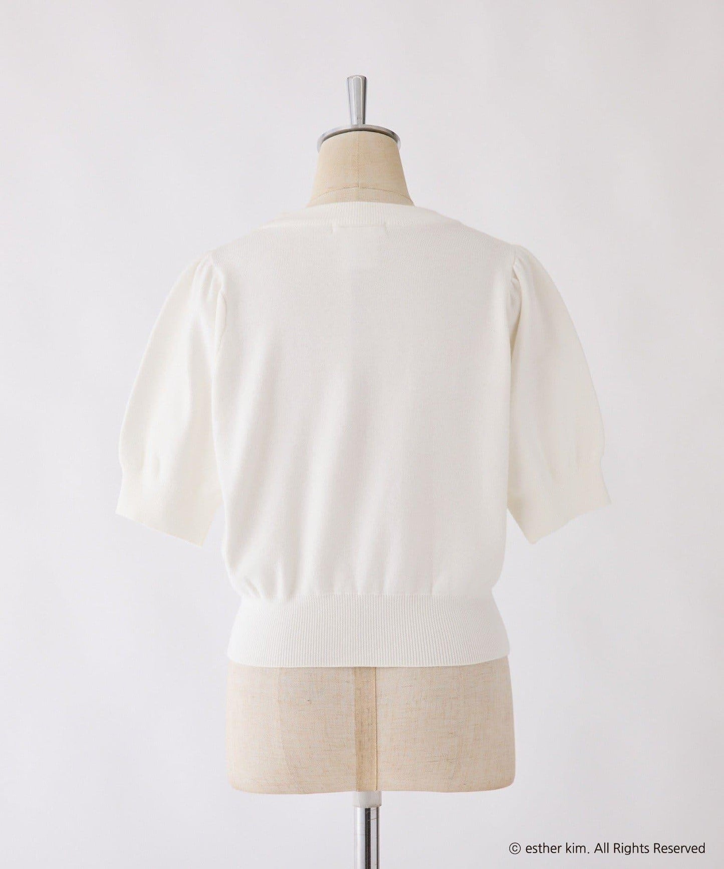 【one after another】西班牙風格短袖針織衫