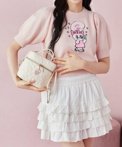 【one after another】西班牙風格短袖針織衫