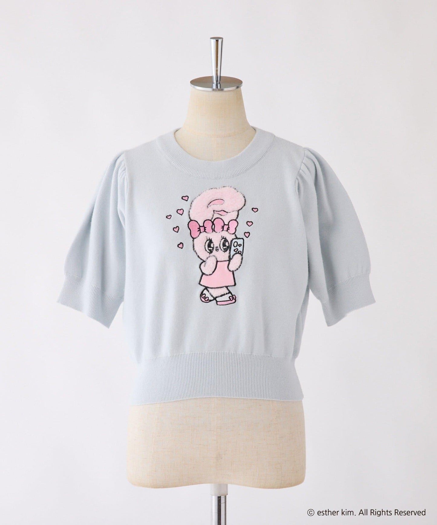 【one after another】西班牙風格短袖針織衫