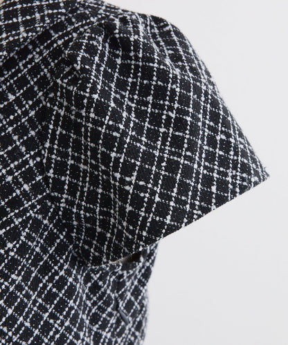 【one after another】泡泡袖迷你連衣裙