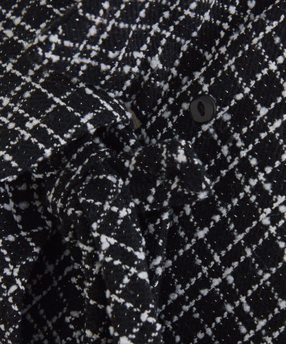 【one after another】泡泡袖迷你連衣裙