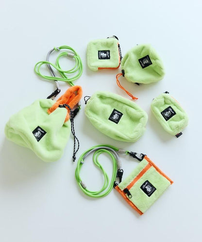 特別款絨毛方形小號收納包