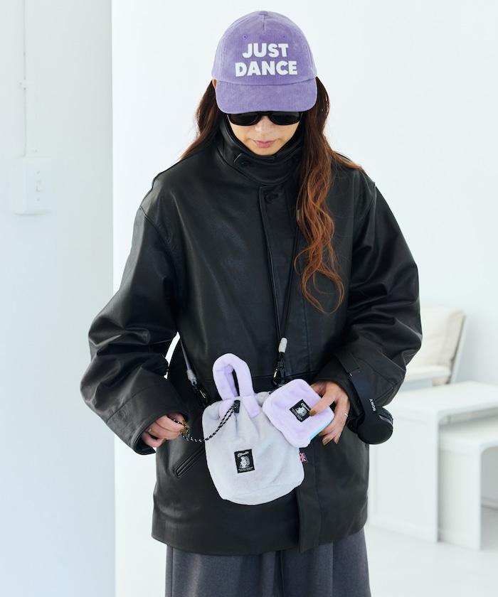 特別款絨毛L型拉鍊錢包