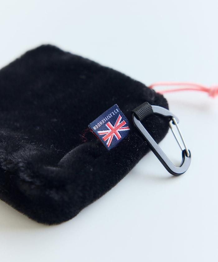 特別款絨毛L型拉鍊錢包