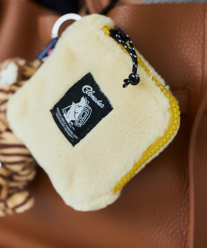 特別款絨毛L型拉鍊錢包