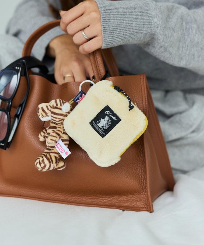 特別款絨毛L型拉鍊錢包