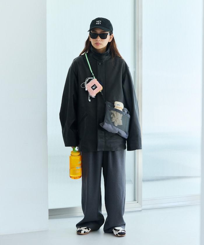 特別款絨毛L型拉鍊錢包