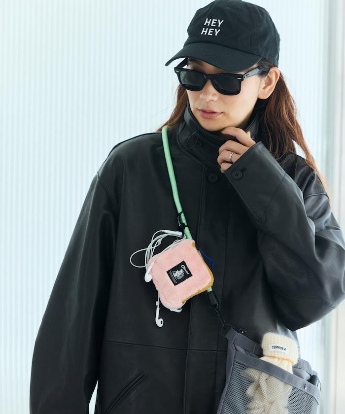 特別款絨毛L型拉鍊錢包