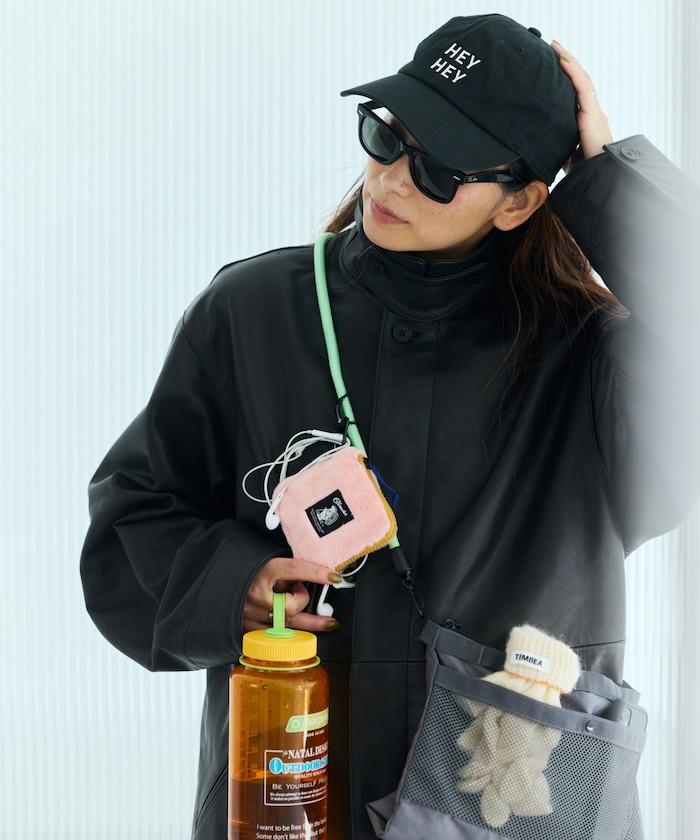 特別款絨毛L型拉鍊錢包