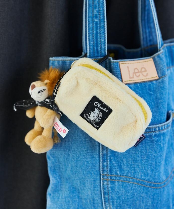 特別款絨毛方形小號收納包