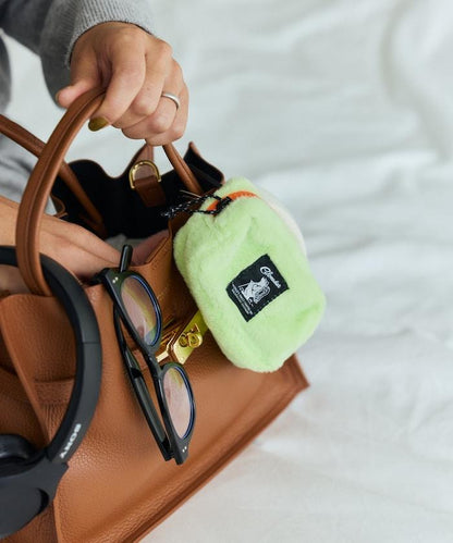 特別款絨毛方形小號收納包