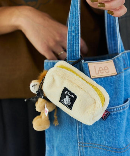 特別款絨毛方形小號收納包