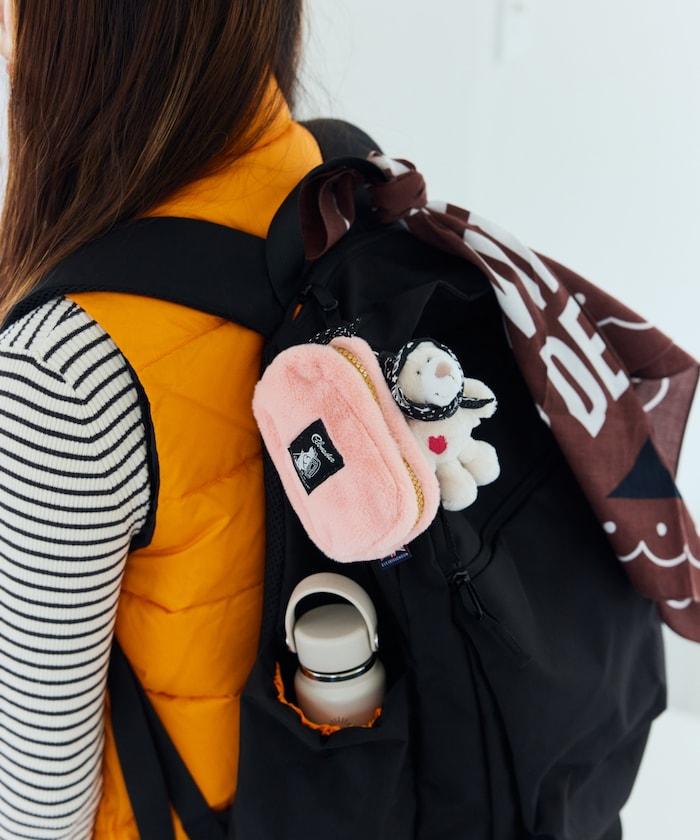 特別款絨毛方形小號收納包