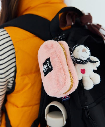 特別款絨毛方形小號收納包