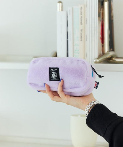 特別款絨毛方形收納包 M