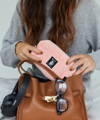 特別款絨毛方形收納包 M