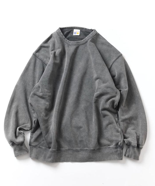 13盎司重磅水洗圓領衛衣