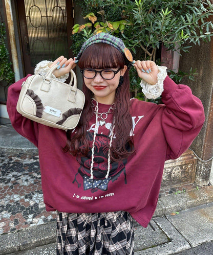 【まるお(@_maruoo0___)企畫】巴哥犬印花衛衣