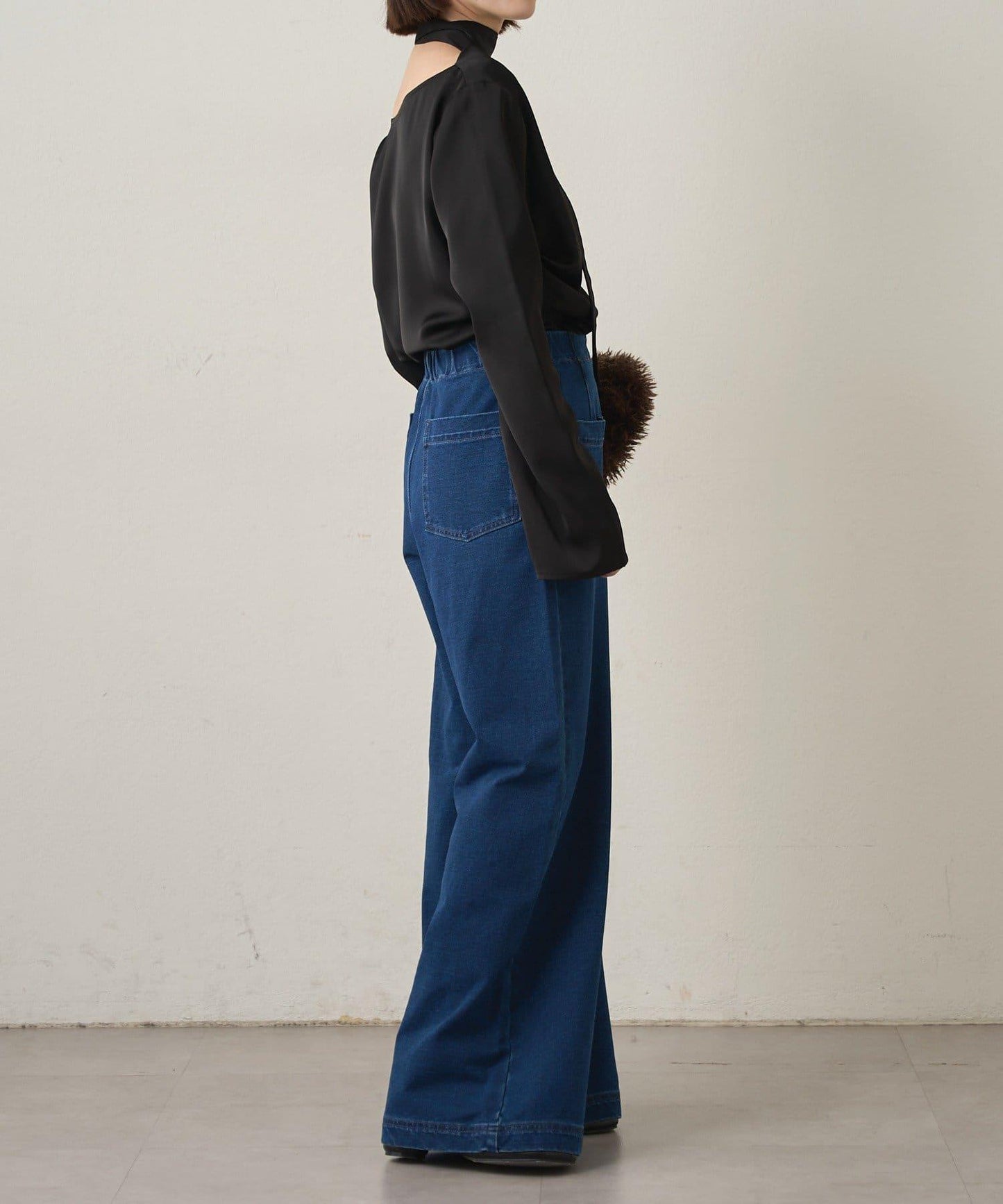 衛衣牛仔喇叭褲