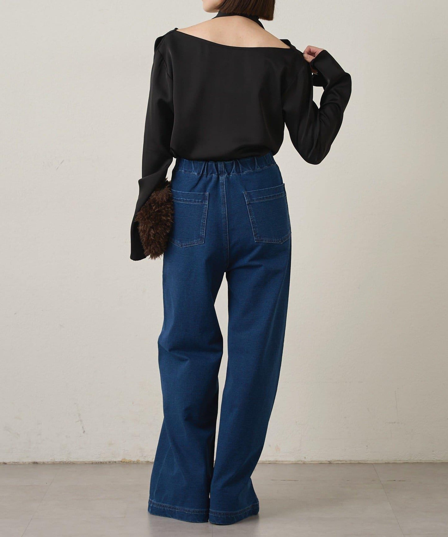 衛衣牛仔喇叭褲