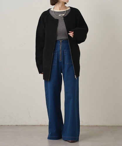 衛衣牛仔喇叭褲