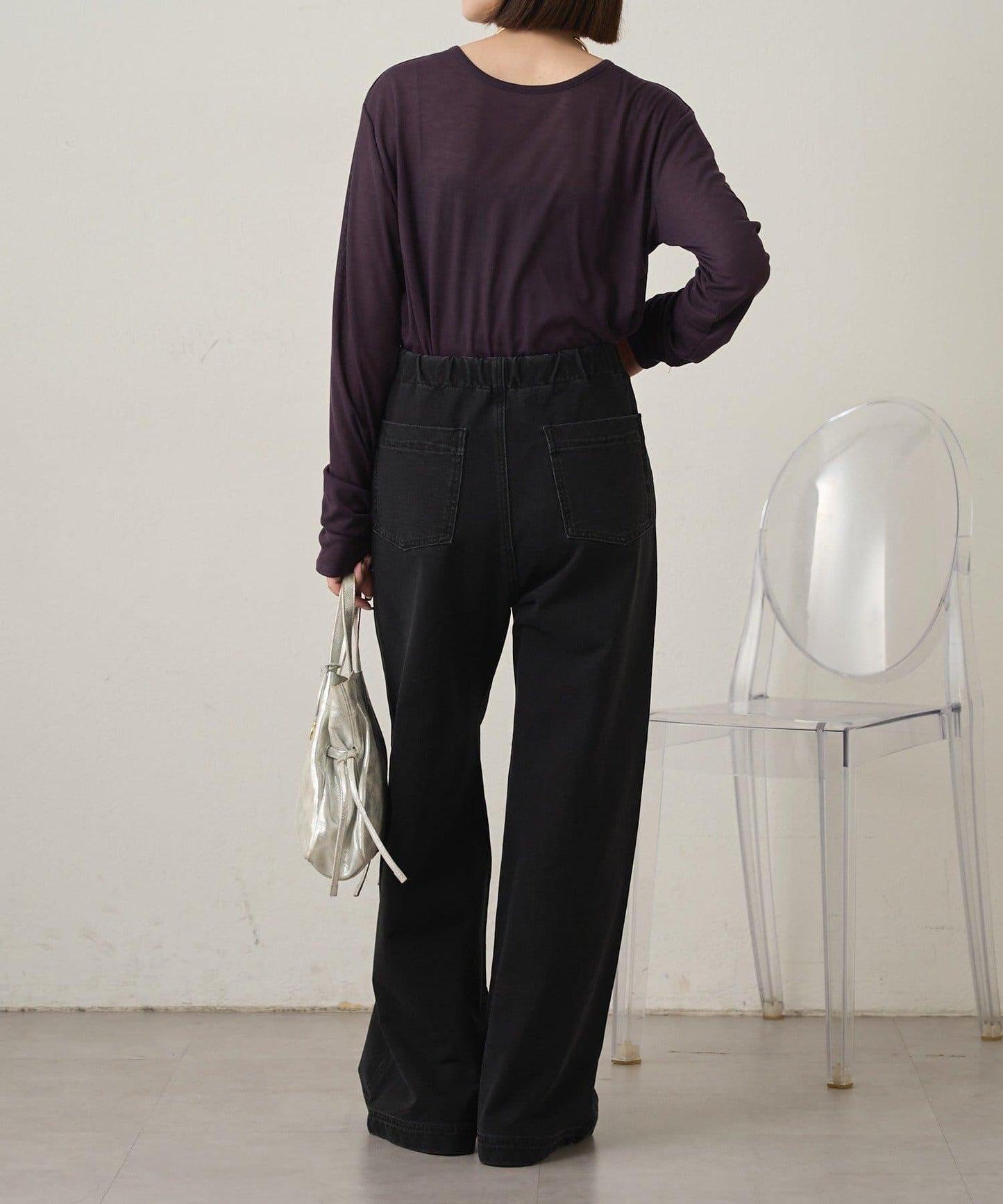 衛衣牛仔喇叭褲