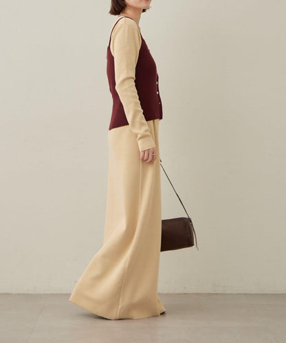 【sato企畫】針織連衣裙吊帶背心套裝