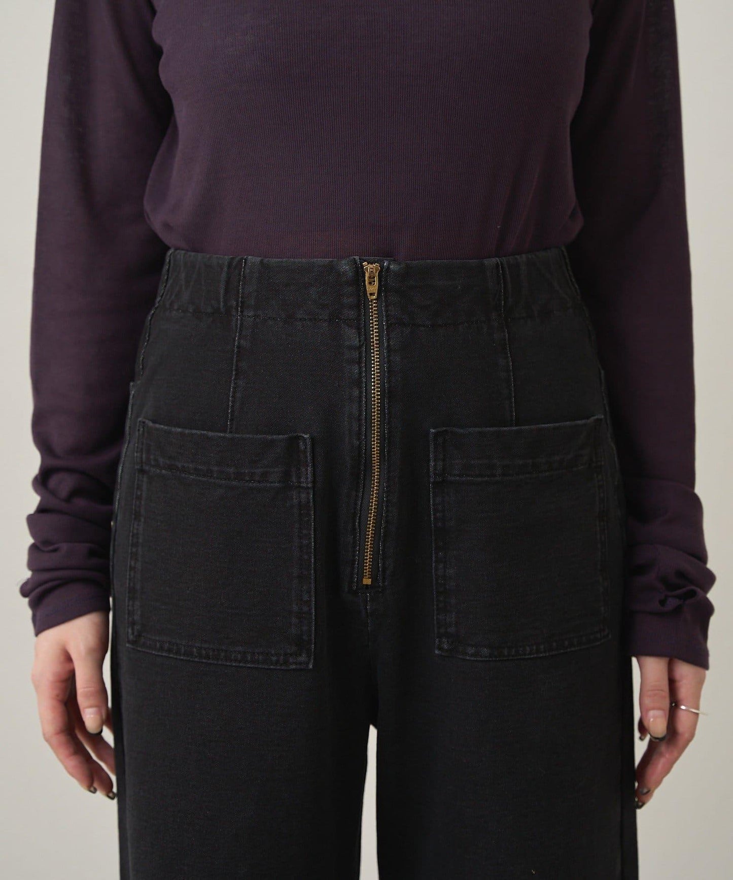 衛衣牛仔喇叭褲