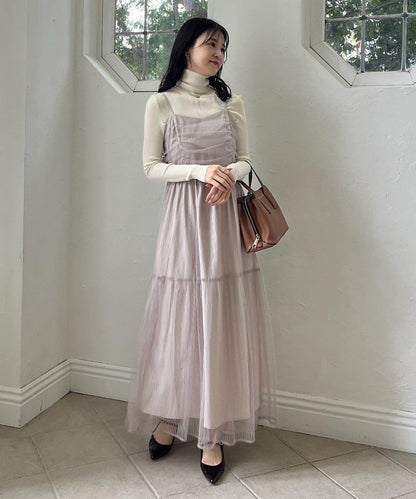 【megumi企畫】後系蝴蝶結2way針織套裝連衣裙