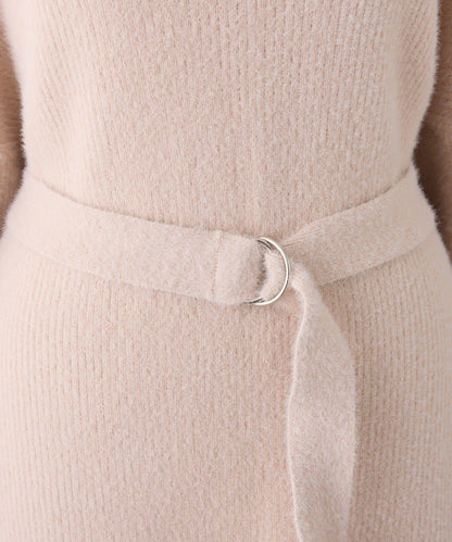 【ohana企畫】袖部毛絨針織長款上衣