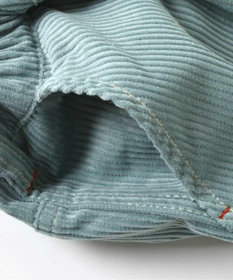 POP插畫燈芯絨長褲 10分丈