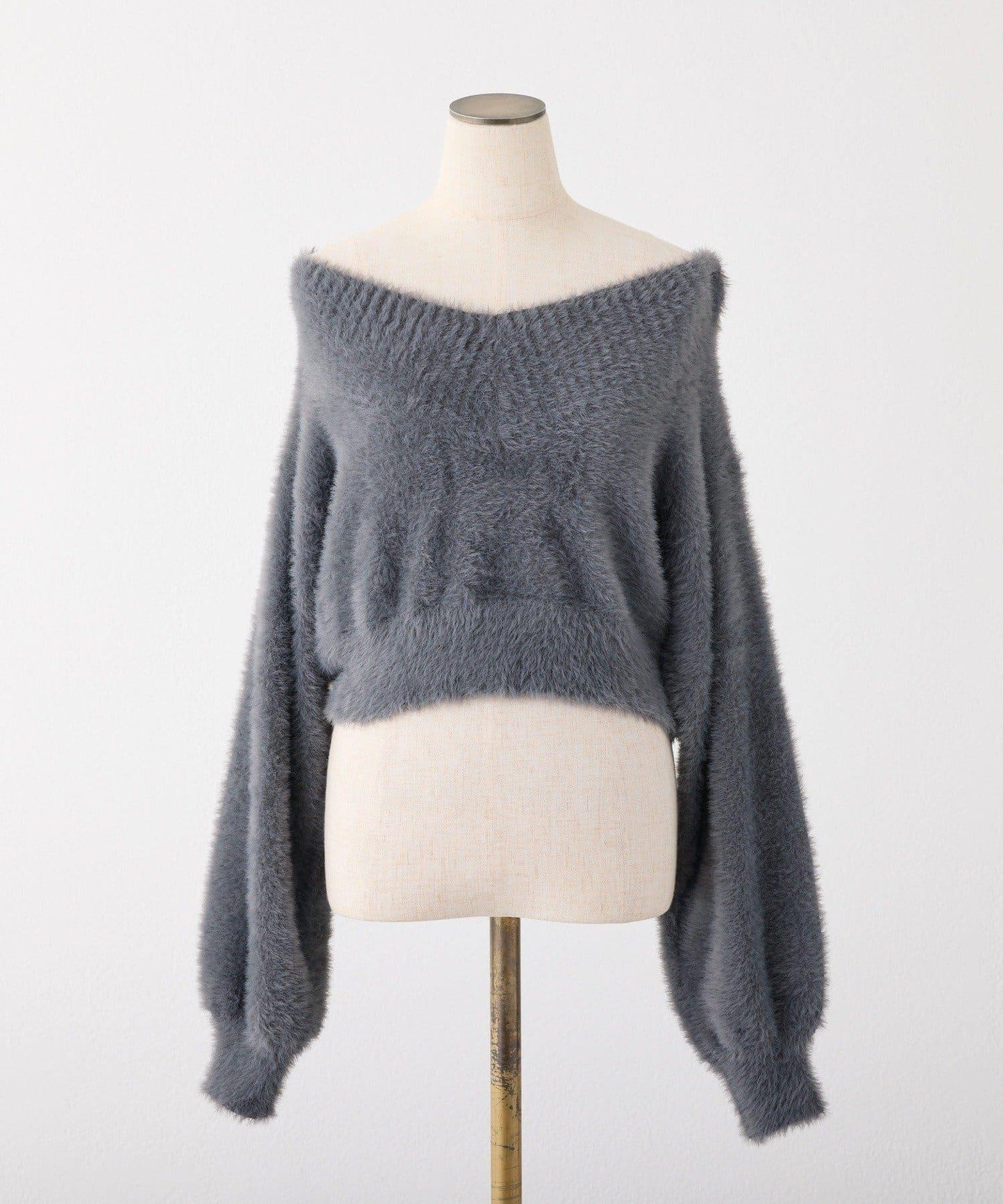 【megumi企畫】後系蝴蝶結2way針織套裝連衣裙