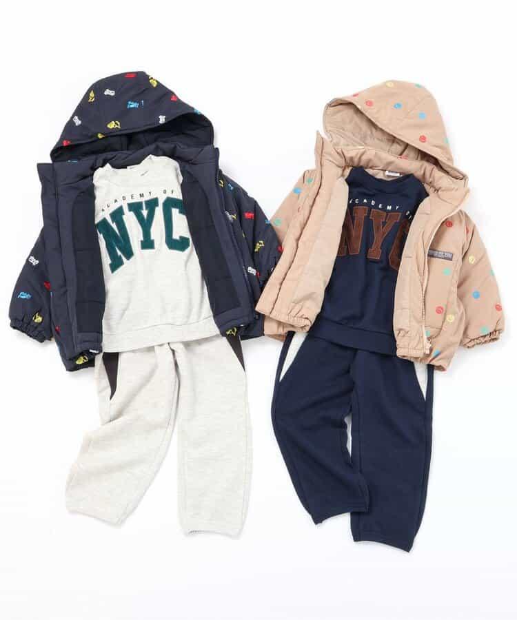 2色2款全刺繡連帽加棉夾克