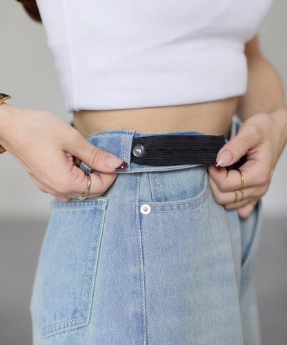 【Yuna企畫】高腰褶皺寬鬆牛仔褲