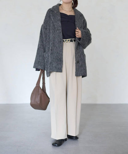 【Yuna企畫】交叉領2WAY針織衫