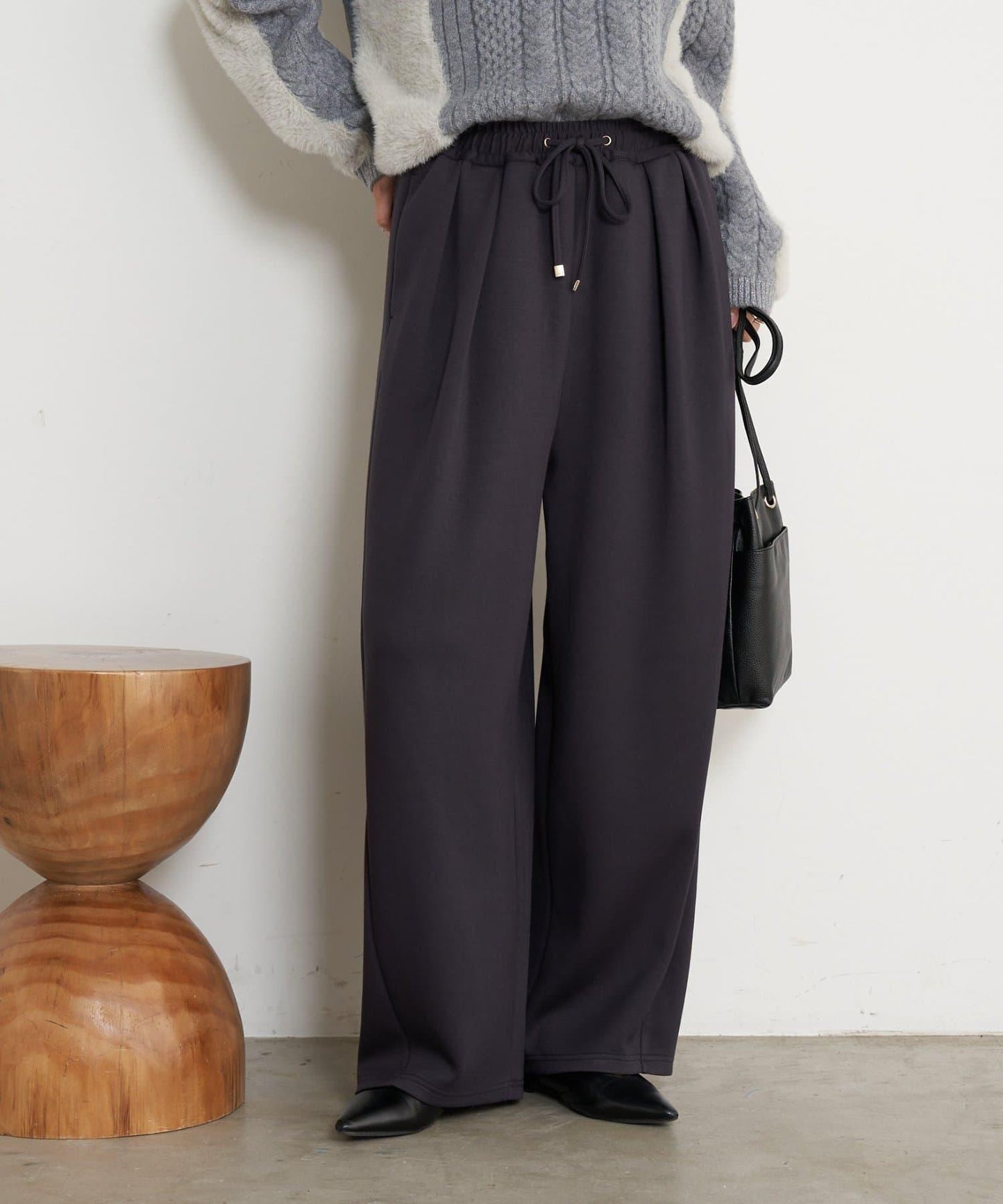 曲線剪裁束身褲