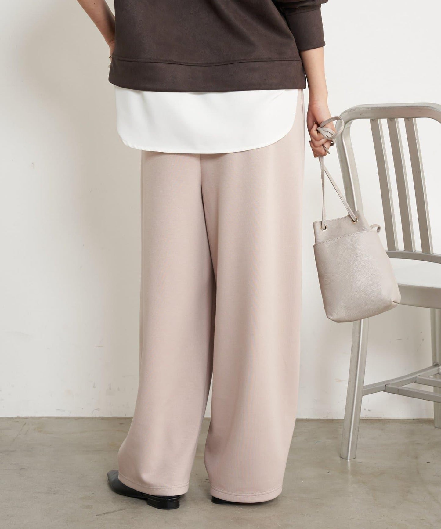 曲線剪裁束身褲