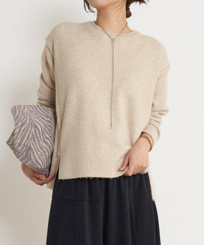 寬鬆不規則針織衫