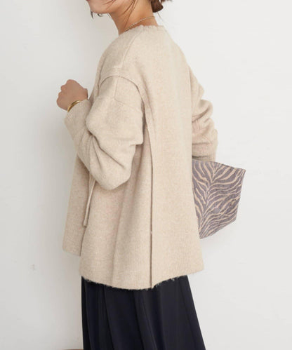 寬鬆不規則針織衫