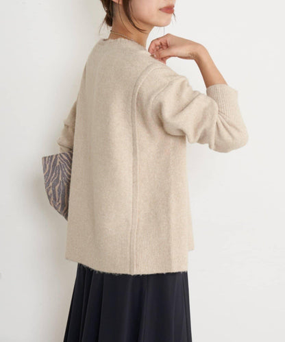 寬鬆不規則針織衫