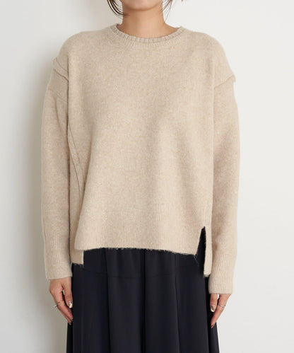 寬鬆不規則針織衫