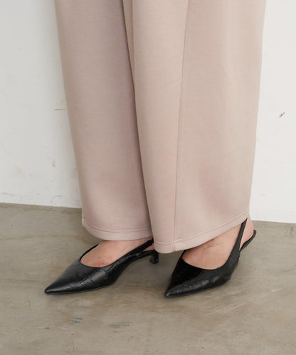 曲線剪裁束身褲