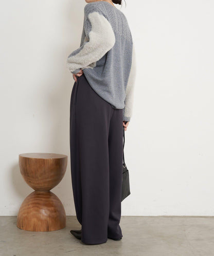 曲線剪裁束身褲