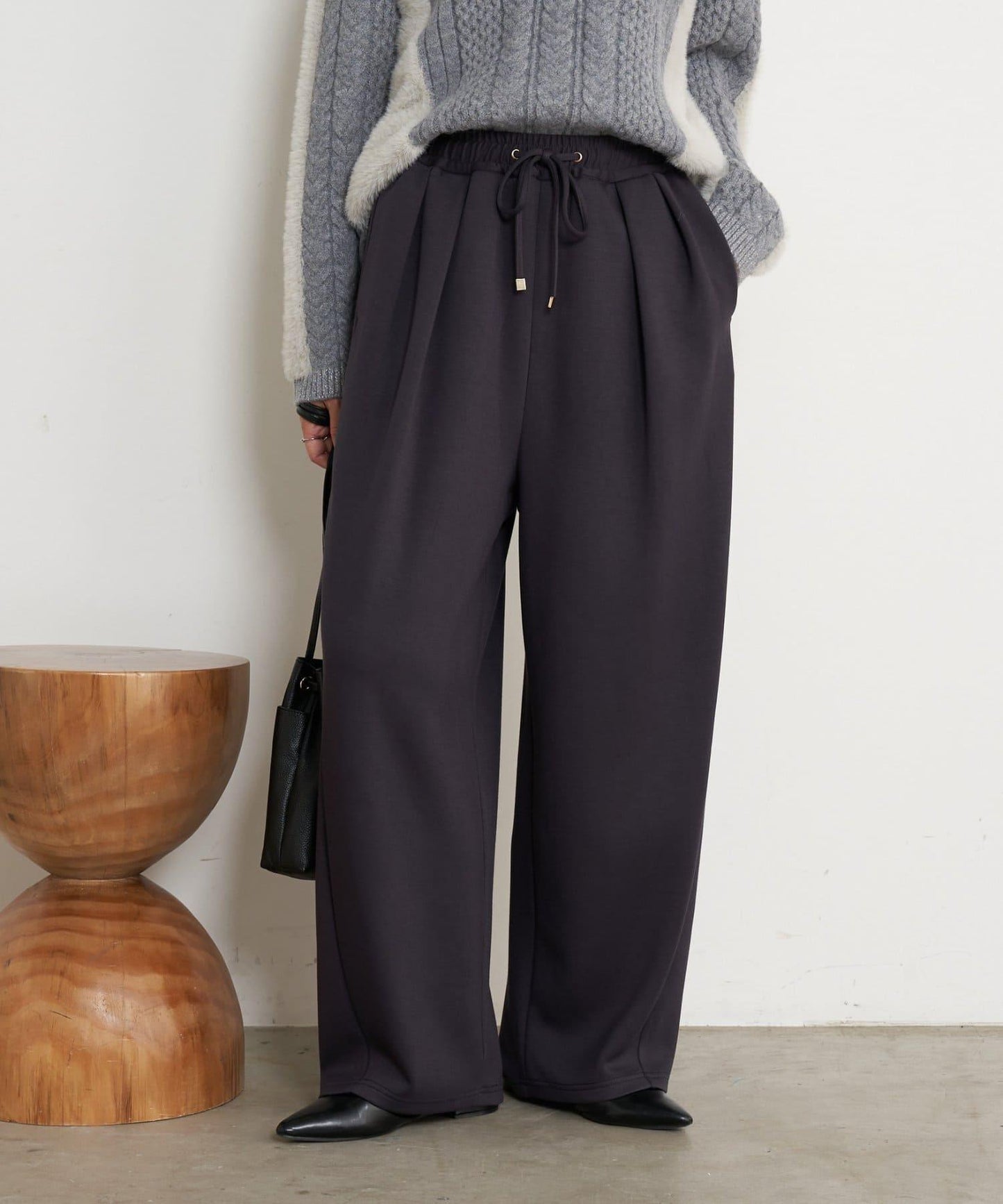 曲線剪裁束身褲